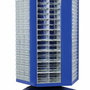 Çekmeceli Döner Metal & Ahşap Dolaplar Kod MT 125 Altıgen