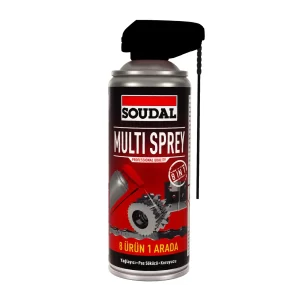 Soudal Pas Sökücü Ve Yağlayıcı Multi Sprey 400 ML