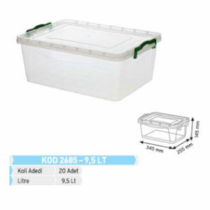 Plastik Kutular 2685-9,5LT