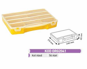 Plastik Takım Çantaları ORG2041